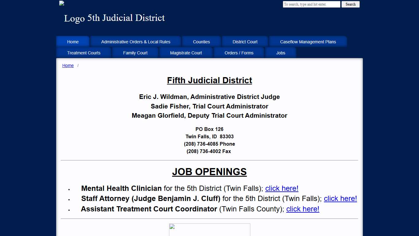 5th Judicial District