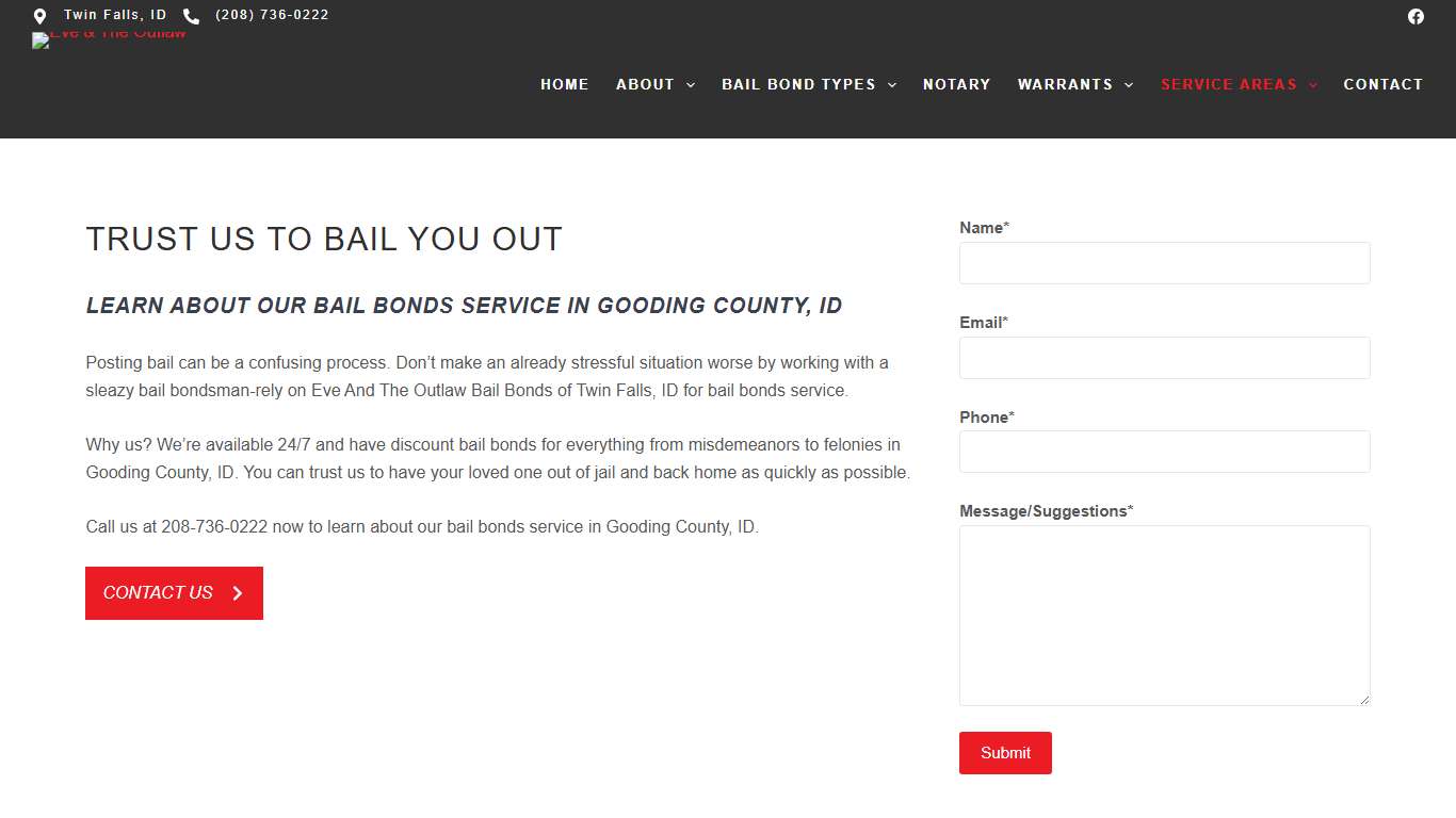 Gooding County - Eve & The Outlaw